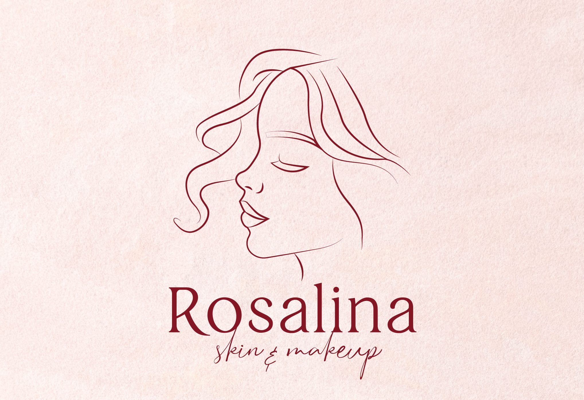 Rosalina hand drawn logo design